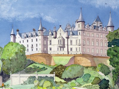 Dunrobin Castle, 1996 (wc) av David Herbert