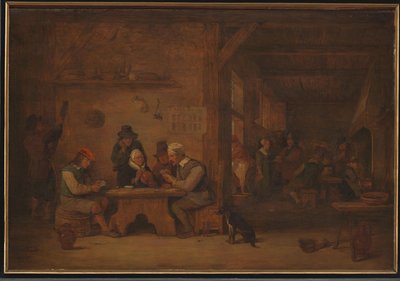 Interiör av ett värdshus av David I Teniers