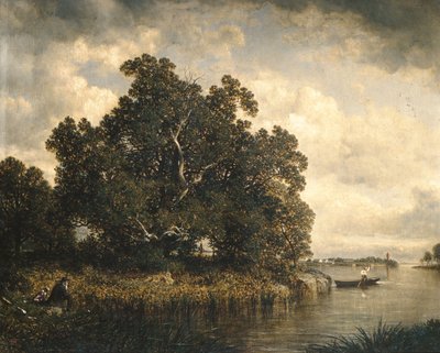 Bayside, New Rochelle, New York, 1886. av David Johnson