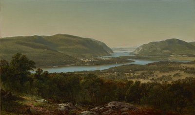 Utsikt från Garrison, West Point, New York av David Johnson