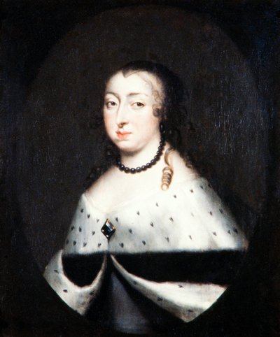 Hedvig Eleonora, änkedrottning av Sverige, ca 1661 (olja på duk) av David Klöcker Ehrenstrahl