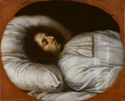 Karl XI (1655–1697), kung av Sverige, palatinkrevis av Zweibrücken, på sin dödsbädd, 1697 av David Klöcker Ehrenstrahl