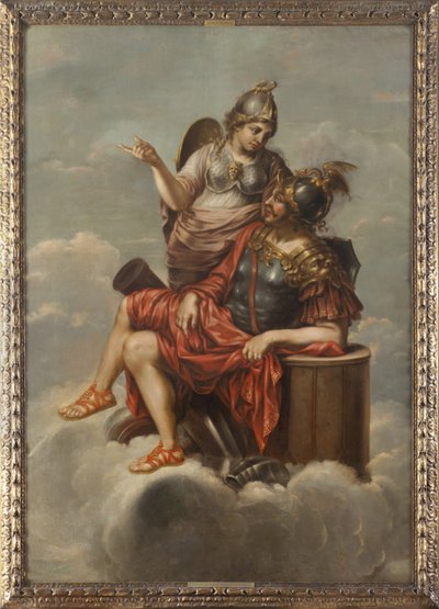 Mars och Minerva av David Klöcker Ehrenstrahl