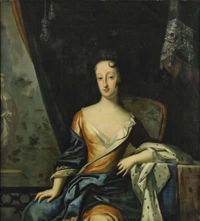 Porträtt av Ulrika Eleonora 1688-1741, Sveriges drottning av David Krafft von