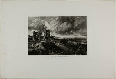 Hadleigh Castle nära Nore av David Lucas