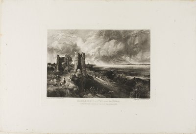 Hadley Castle, nära Nore av David Lucas