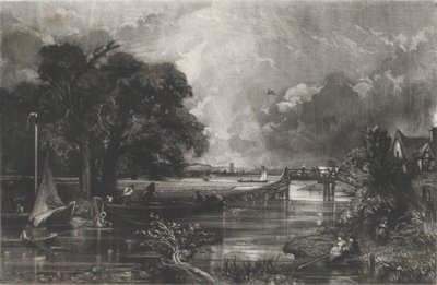 River Stour, 1831. av David Lucas