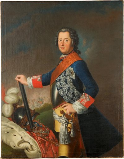 Fredrik II av Preussen, 1743 av David Matthieu