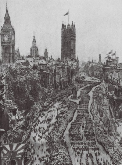 London: Cenotafium av David Muirhead (after) Bone