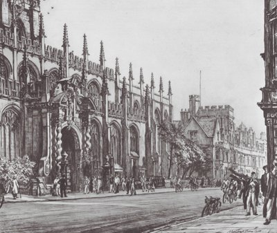 Oxford: Verandan i St Mary