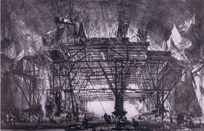 The Great Gantry, Bibbys årliga av David Muirhead (after) Bone