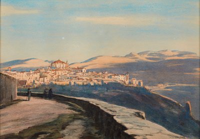 Ronda (akvarell) av David Muirhead Bone
