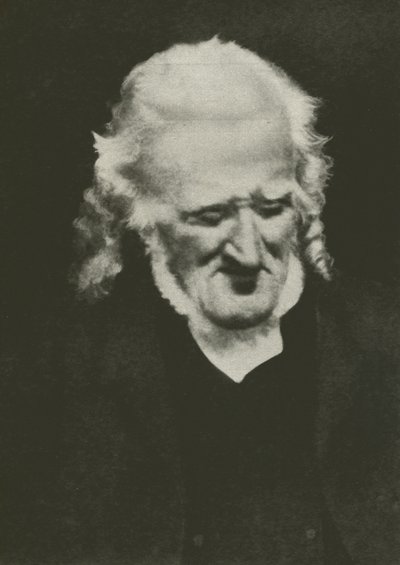 John Henning, skulptör (s/v foto) av David Octavius (after) Hill