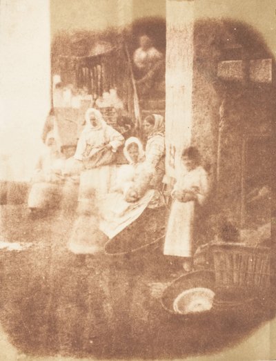 Newhaven Fishwives, 1843-47. Skapare: David Octavius Hill, Robert Adamson, Hill & Adamson. av Hill and Adamson