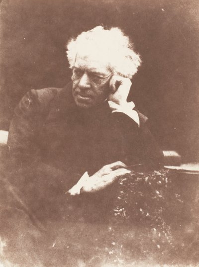 Sir William Allan, 1843-47. Skapare: David Octavius Hill, Robert Adamson, Hill & Adamson. av Hill and Adamson