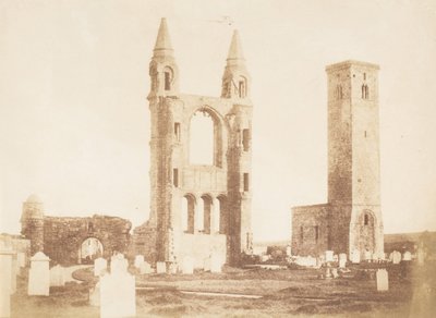 St Andrews, 1843-47. Skapare: David Octavius Hill, Robert Adamson, Hill & Adamson. av Hill and Adamson