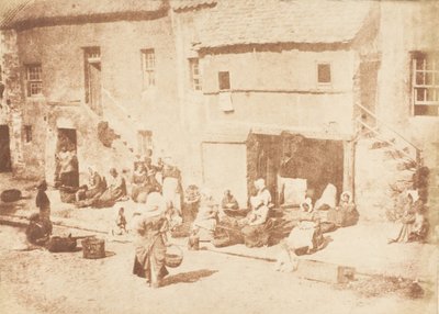 St Andrews. North Street, Fishergate, 1843-47. Skapare: David Octavius Hill, Robert Adamson, Hill & Adamson. av Hill and Adamson