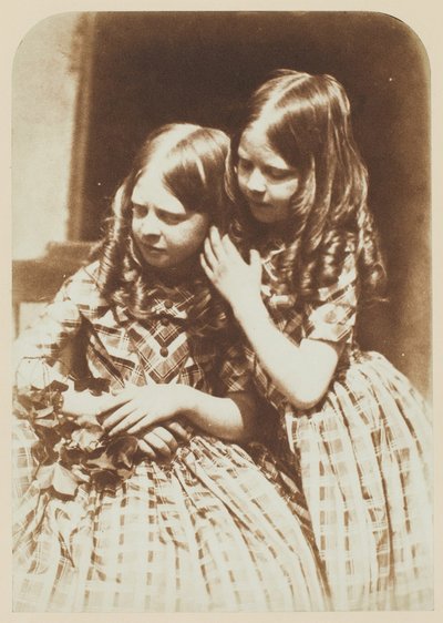 Fröken Grierson, ca. 1845. Skapare: David Octavius Hill, Robert Adamson, Hill & Adamson. av Hill and Adamson