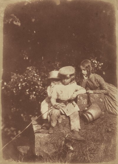 Vid Minnow Pool, 1843-1847. Skapare: David Octavius Hill, Robert Adamson. av David Octavius Hill, Robert Adamson
