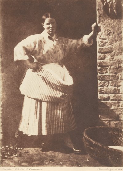 En fiskarkvinna från Newhaven,1844 (foto) av David Octavius Hill
