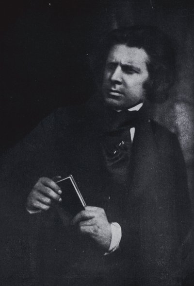 D O Hill, tagen av hans kemiassistent Robert Adamson av David Octavius Hill