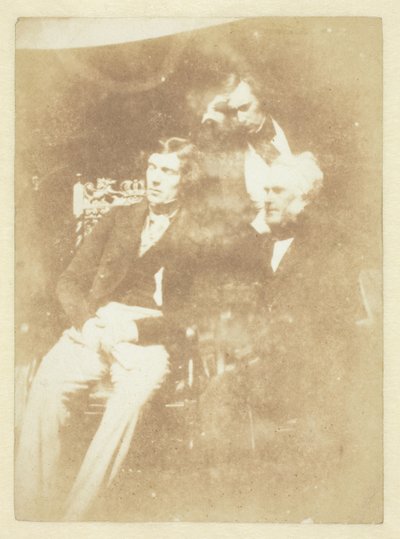 James Gordon, William Hanna D.D. och "Mr Cowan av David Octavius Hill