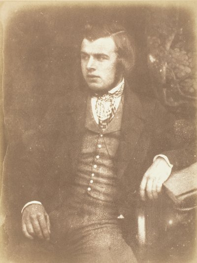 Mr. Brodie, RSA, 25 augusti 1845, skulptör, bodde i Cornwell St., 1845. av David Octavius Hill