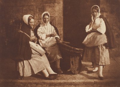 Mrs. Logan och två okända kvinnor, Newhaven av David Octavius Hill