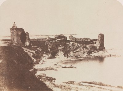 St. Andrews Castle, från sydost av David Octavius Hill