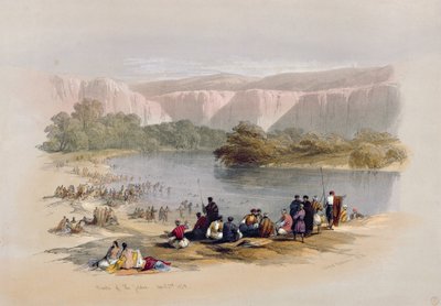 Banks of the Jordan, 2 april 1839, skylt 48 från volym II av 
