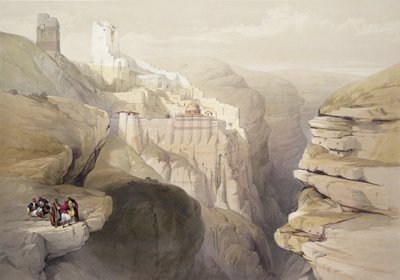 Klostret i St. Saba, 4 april 1839, skylt 51 från volym II av 