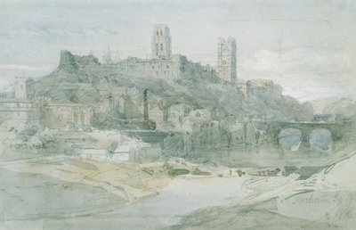 Durham, 1836 av David Roberts