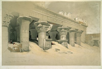 Edfu-templet av David Roberts