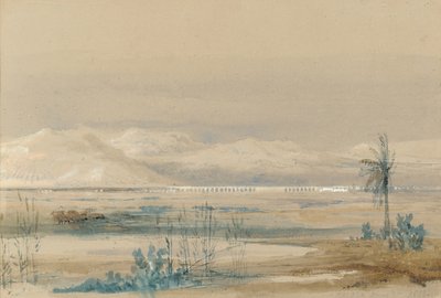 Malaga den 7 mars 1833 av David Roberts