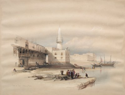 Kajen vid Suez av David Roberts