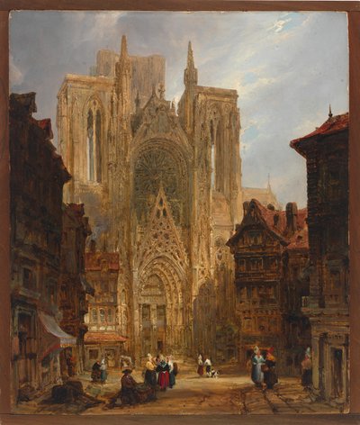 Katedralen i Rouen av David Roberts