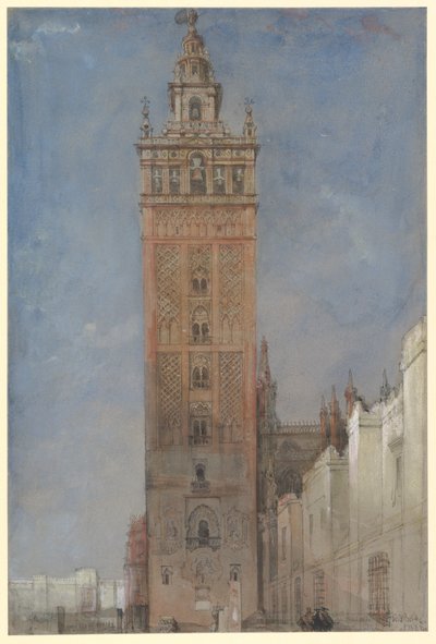 Giralda, Sevilla av David Roberts