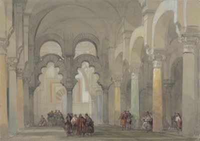 Moskén i Córdoba av David Roberts