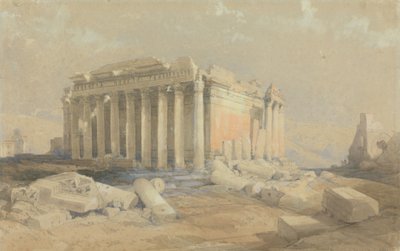 Baalbec-templet av David Roberts