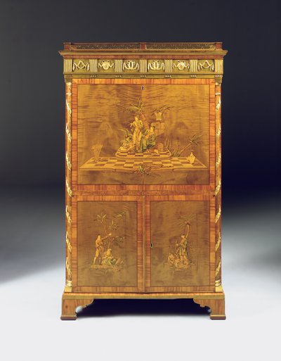 Neoklassiskt skrivbord, ca 1775 av David Roentgen