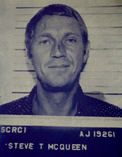 Steve McQueen I (silkescreentryck) av David Studwell