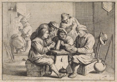 kortspelare av David Teniers (II)
