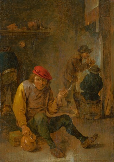 En rökare, c. 1650. av David Teniers the Younger