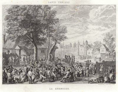 Flamländsk festival av David Teniers den yngre av David Teniers the Younger