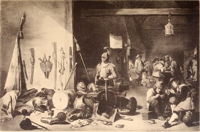 Vaktrummet av David Teniers the Younger