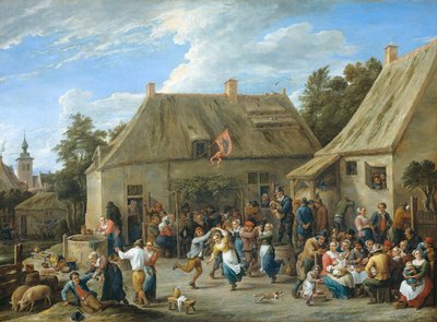 Bonde Kermis av David Teniers the Younger