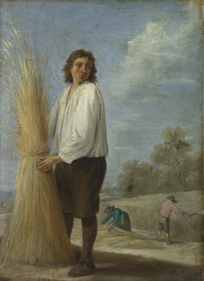 Sommar Från serien De fyra årstiderna, ca. 1644 av David Teniers the Younger