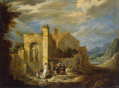 Frestelse av St Antony av David Teniers the Younger