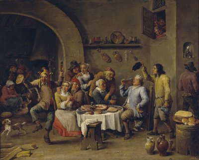 Bönkungen Bönkungens högtid av David Teniers the Younger