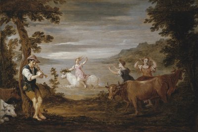 Våldtäkten på Europa av David Teniers the Younger